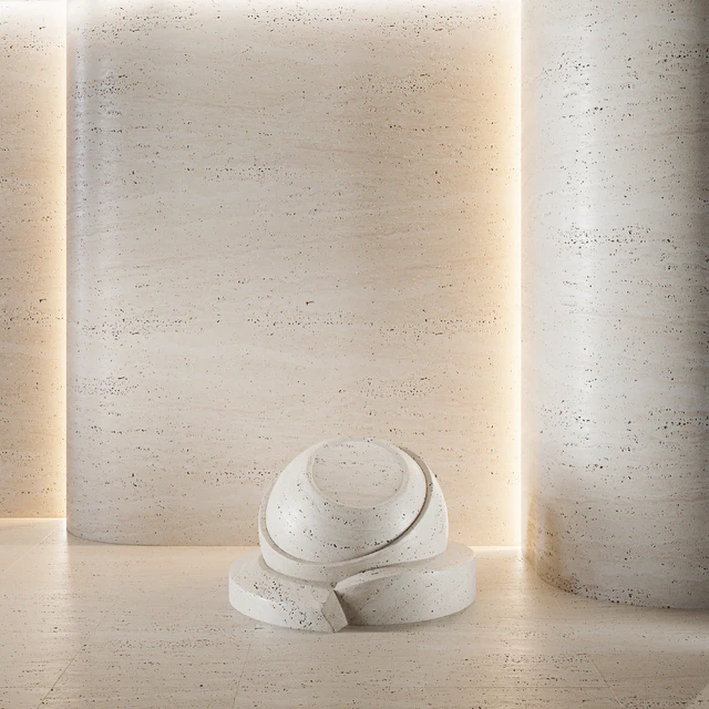 Travertine stone set (seamless) — Descargar