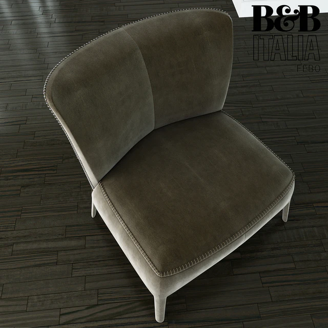 B &amp; B Italia - FEBO low chair — Descargar