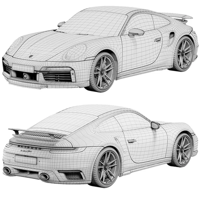Porsche 911 Turbo S — Вид 3