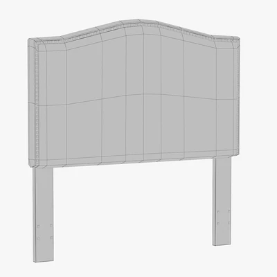 PU5477 Glam Upholstered Arch Headboard Pulaski — Ver 2