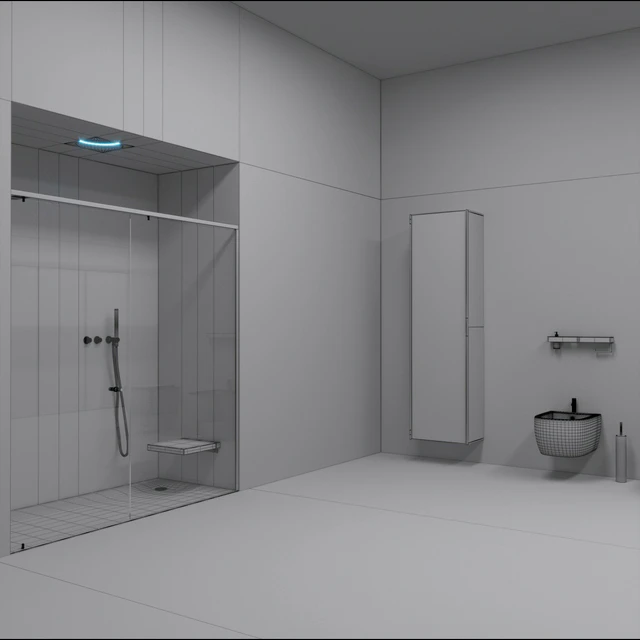 Bathroom furniture set Bespoke 6 — Скачать