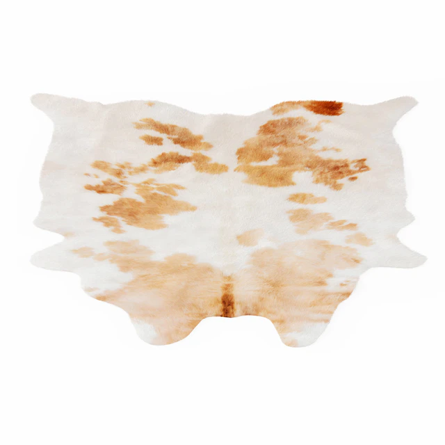 Spotted Brown And White Cowhide Rug — Descargar