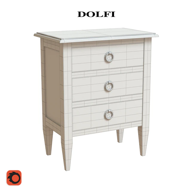 DOLFI Louis XVI bedside table — Descargar