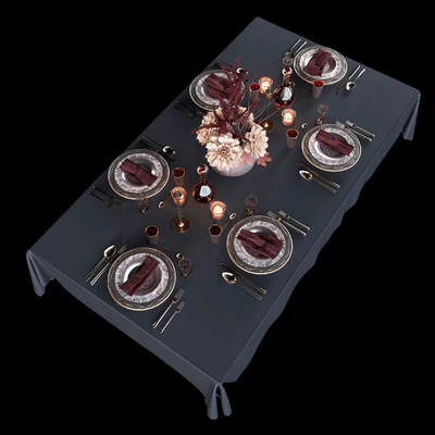 Table setting 2 — Ver 1