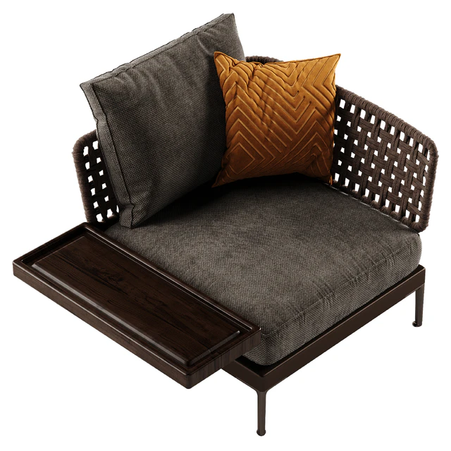 Minotti Patio armchair — Скачать