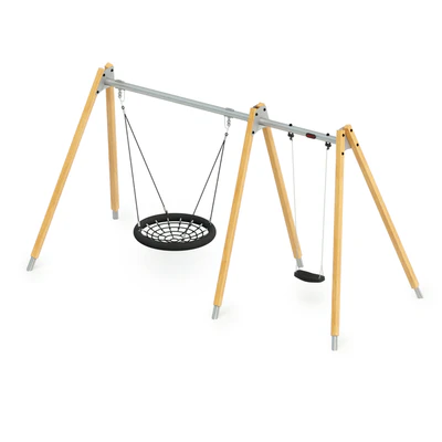 Swing 2,5m Solid Wood Kompan — descargar