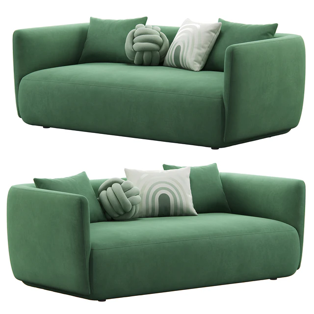 Cozy 2-seat Sofa by MDF Italia — Descargar