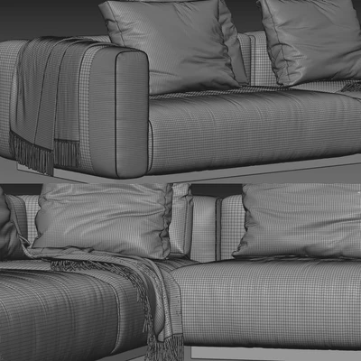 Flexform Lario Sofa — Ver 3