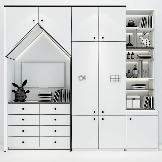 Furniture for a children 0210 — Скачать