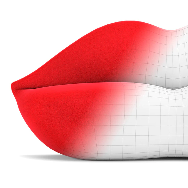 Gufram bocca sofa — Скачать