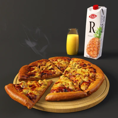 Pizza "Hawaiian" — Descargar