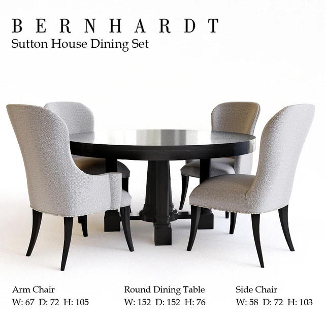 Bernhardt Sutton House Dining Set — Download