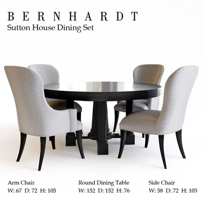 Bernhardt Sutton House Dining Set — View 1