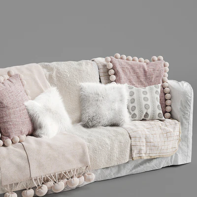 Vittoria Slip Cover Sofa — Ver 5