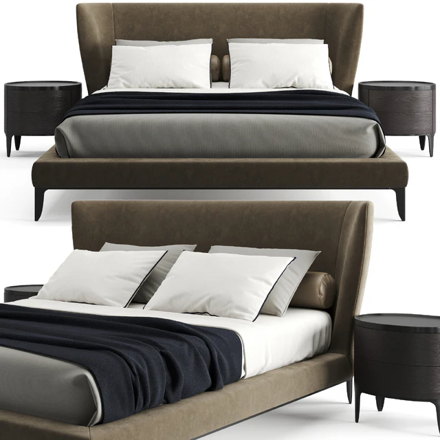 Poliform Gentleman Bed — Descargar