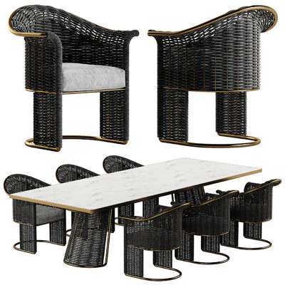 Rugiano Marina dining set — Вид 1