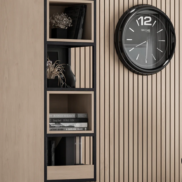 Office Furniture - Manager Set 11 — Descargar