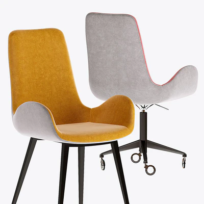 midj - collections Dalia SM TS T Chair — Ver 4