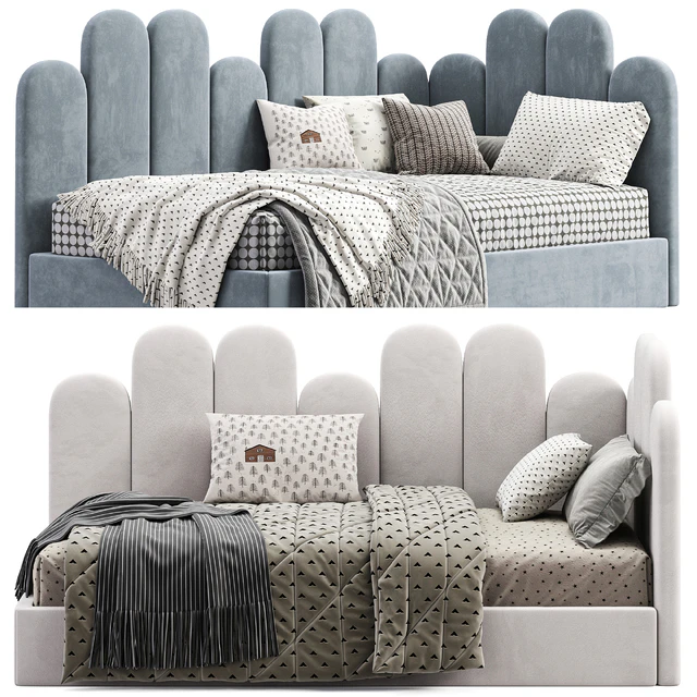 Corner bed Savoyardi kids — Descargar