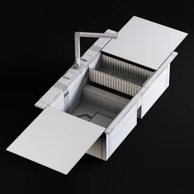 Sink Linea Mixer Smeg — Скачать