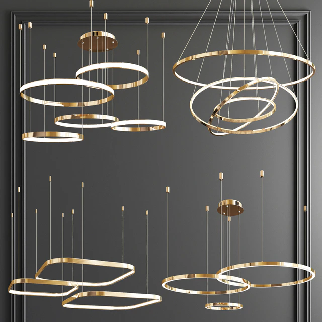 Four Exclusive Chandelier Collection 63 — Скачать