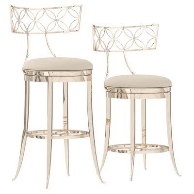 Barstool Royal Klismos At The Bar and semi-bar Royal Klismos At The Counter Caracole — Ver 1