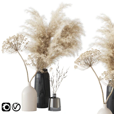 Bouquet with dry composition — Вид 1