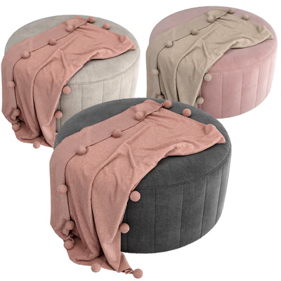 MercerReid Kensington Large Ottoman — Вид 4