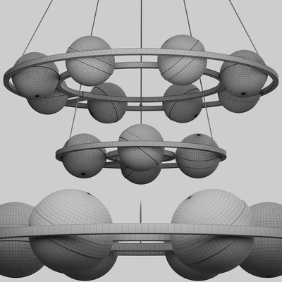LAMPATRON Ring chandeliers and lamps SATURNA CH — Вид 3