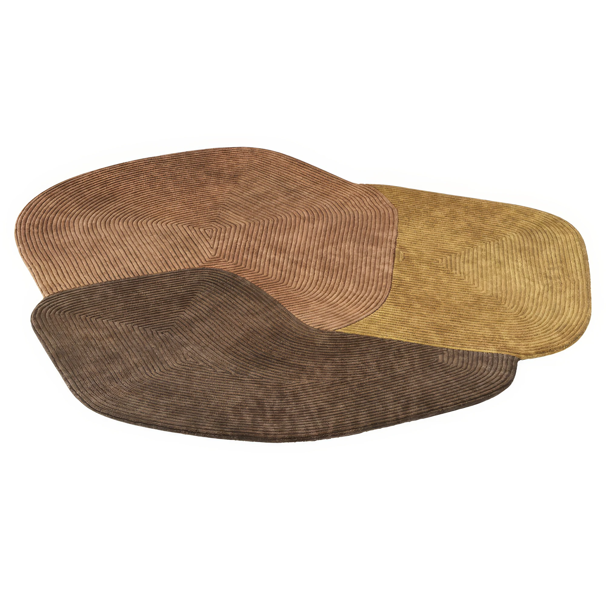 tumulus wool saffron rug by toulemonde bochart — Download