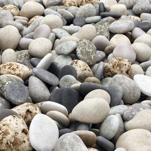 Colored pebbles road — Скачать
