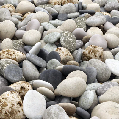 Colored pebbles road — Вид 1