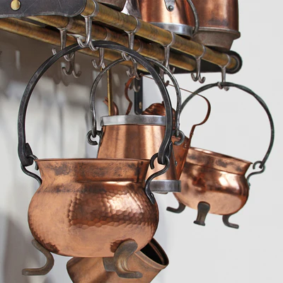 Set of old copper utensils — Ver 3