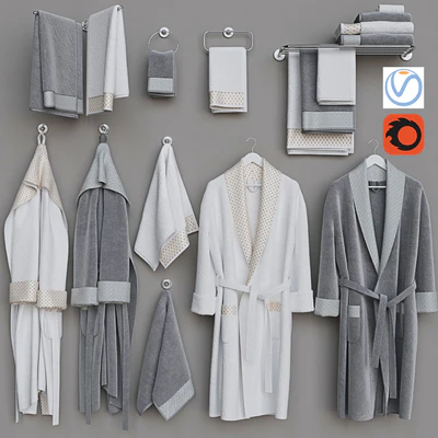 Bathrobe Set 3 — Ver 1