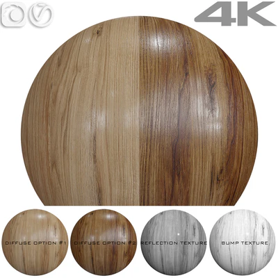 Бесшовная текстура - Oak — Вид 1