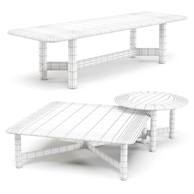 District Eight: Stilt - Coffee Tables Set 02 — Вид 2