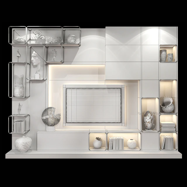 TV Wall Units set 06 — Descargar