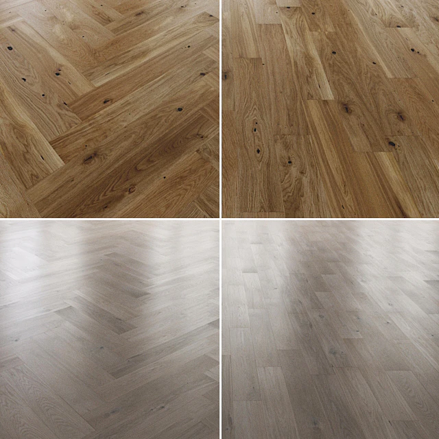 6 wooden floors 130x725mm planks — Скачать