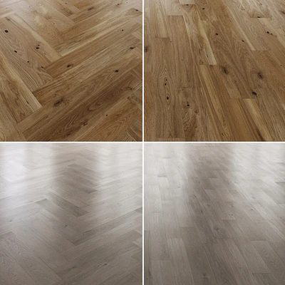 6 wooden floors 130x725mm planks — Вид 2