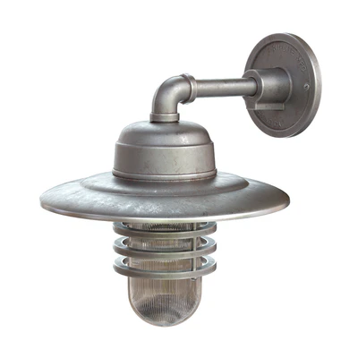 The Hatted Layered Vapor Jar Wall Light — View 3