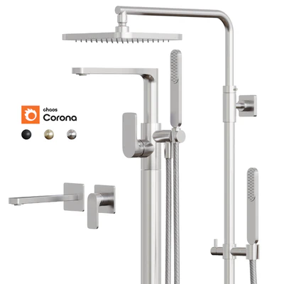 Faucets & Shower Hotbath Gal Water Faucet Set 4 — View 3
