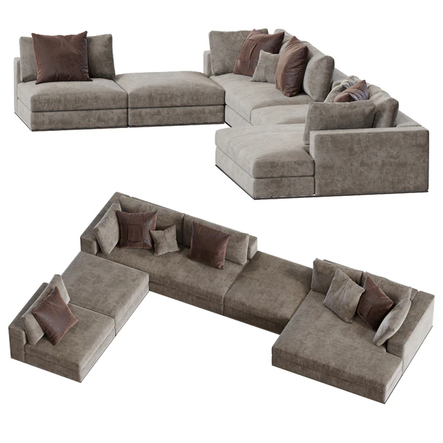 Minotti / Hamilton Modular Sofa — Descargar