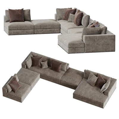 Minotti / Hamilton Modular Sofa — Ver 4