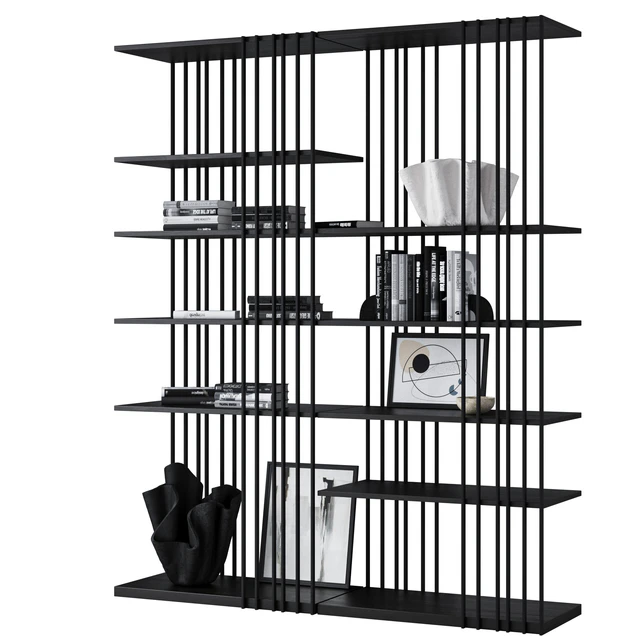 Shelving Arsenal Rovere Bruciato by Cattelan Italia — Download