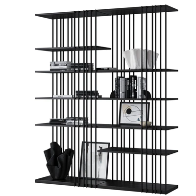 Shelving Arsenal Rovere Bruciato by Cattelan Italia — View 3