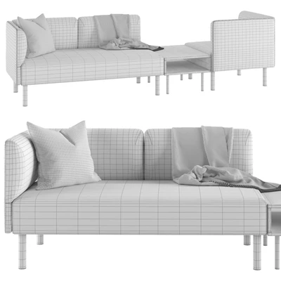 Lillehem 3-seat modular sofa — View 3