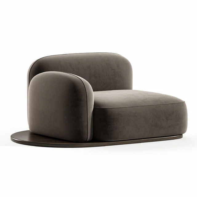 Faial One Armed Lounge Chair — Скачать
