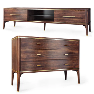Комод  и тумба под телевизор Raum. Dresser, tvstand by Enza Home — Вид 1