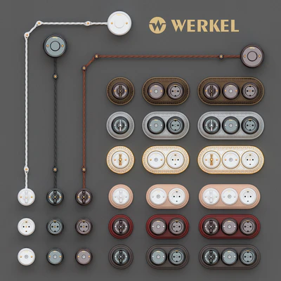 Switches and sockets Werkel Retro — View 1