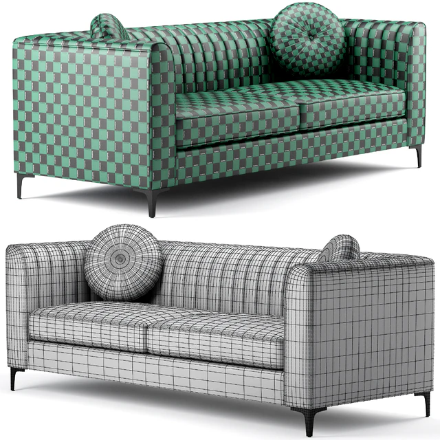 Isabelle Velvet Sofa Meridian Furniture — Скачать